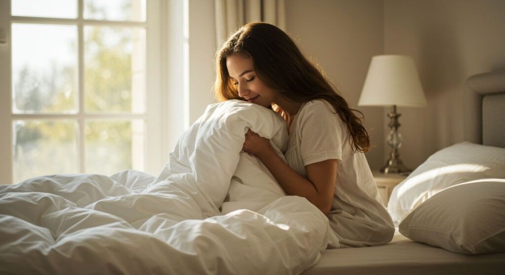 Pare de ferver! Apenas algumas colheres de sopa no tambor e sua cama ficará impecavelmente limpa