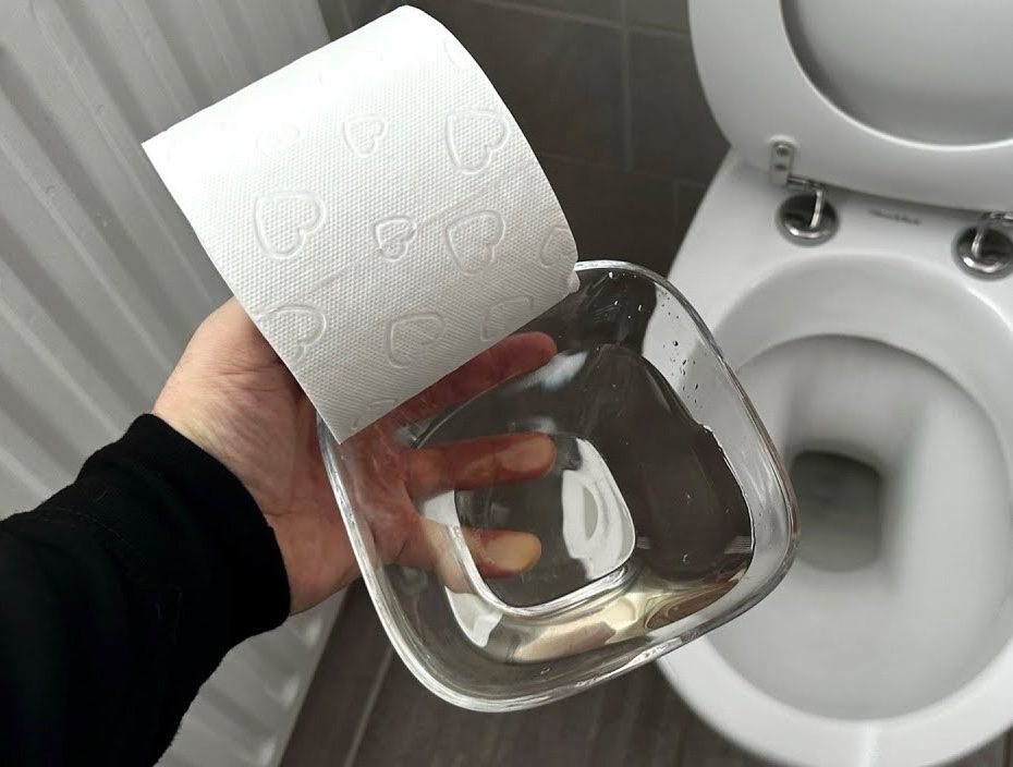 Legen Sie mit Essig getränkte Papiertücher in die Toilette – Sie werden vom Ergebnis überrascht sein