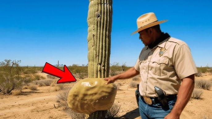 Ein Ranger entdeckte einen Saguaro-Kaktus mit einer seltsamen Beule. Er beschloss, ihn aufzuschneiden und bereute es sofort ➤ Globenow.info