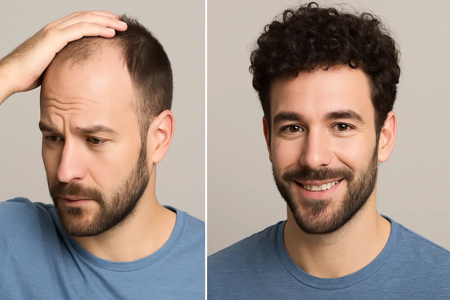 Wie eine Haartransplantation das Aussehen verändert: Vorher-Nachher-Bilder und Expertenmeinungen ➤ Globenow.info