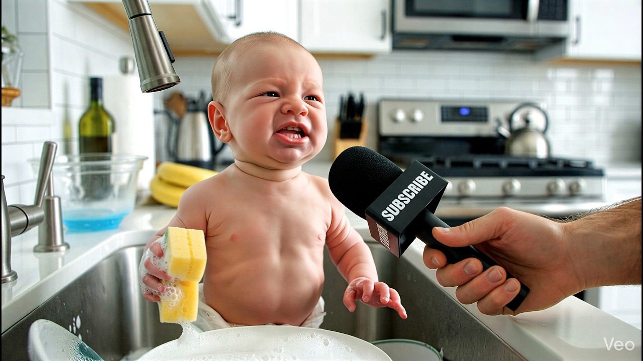 So ein Babyinterview haben Sie noch nie gesehen