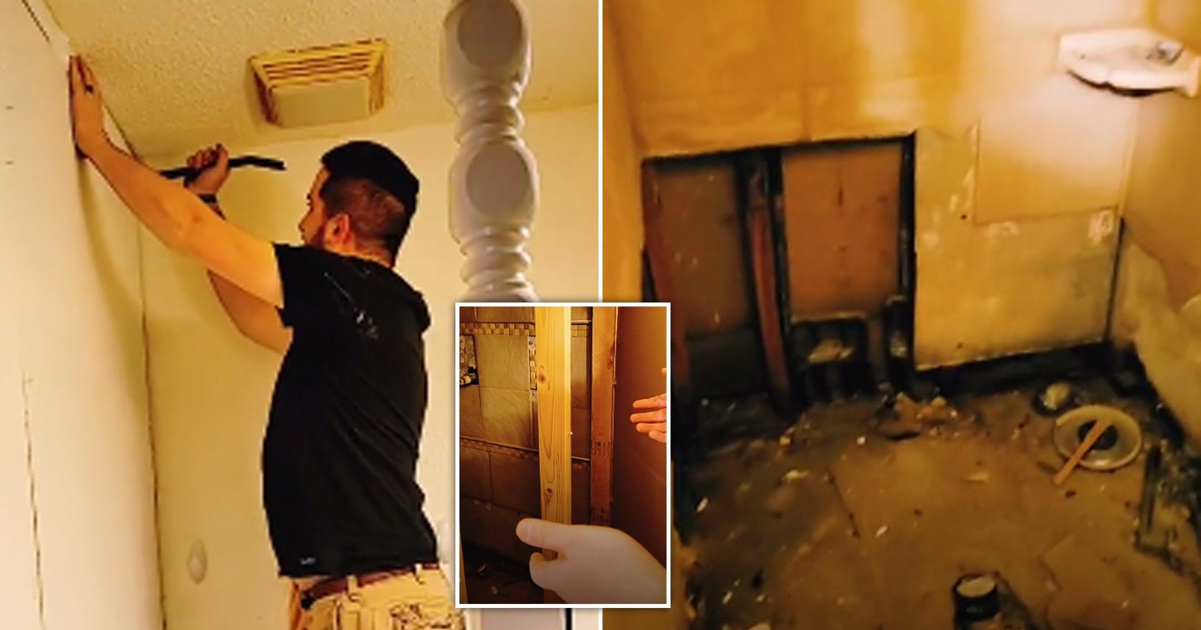 Er stieß gegen die Badezimmerwand – was er darin entdeckte, führte zu einem Anruf bei der Polizei ➤ Globenow.info