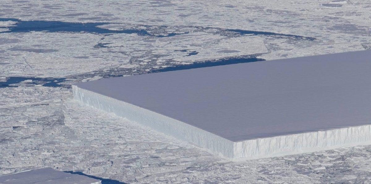 Un rectángulo de hielo perfecto ha aparecido en la Antártida, y el descubrimiento ha transformado la comprensión científica del pasado de la Tierra