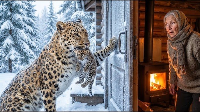 Jeden Morgen klopfte ein verwaister Leopard an ihre Tür. Eines Tages ließ sie ihn endlich herein ➤ Globenow.info