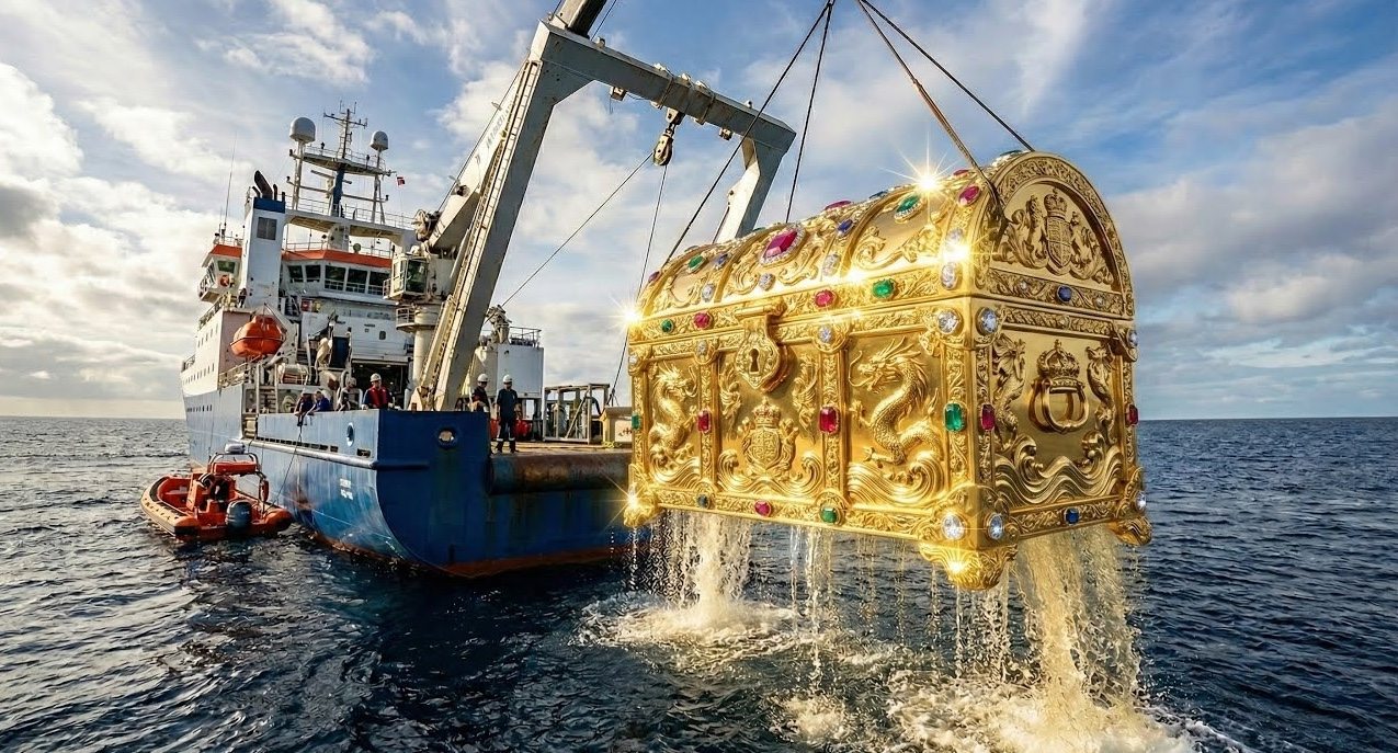 Ein Fischer entdeckte versunkenes Gold im Meer, doch ein unglücklicher Fehler kostete ihn vier Millionen Dollar