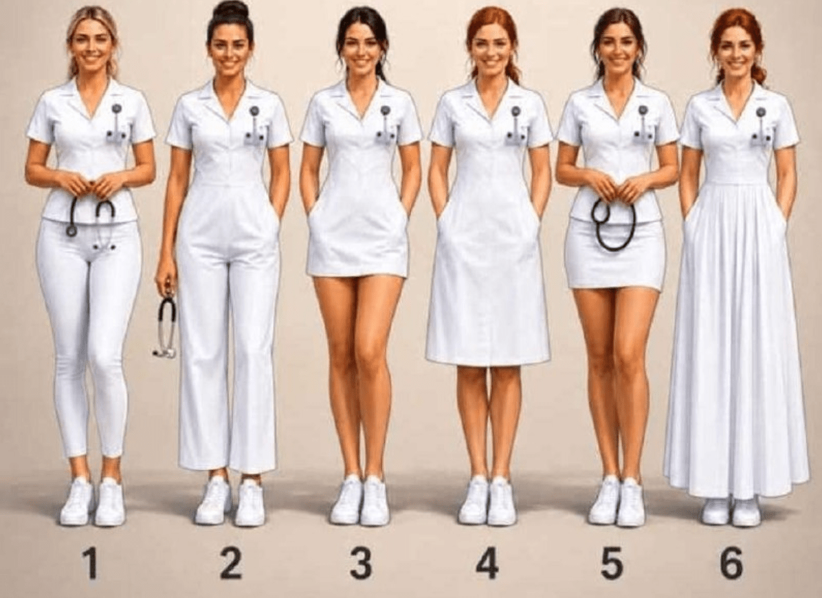 Ein Foto, das das Internet spaltete: die Debatte um Krankenschwesternuniformen